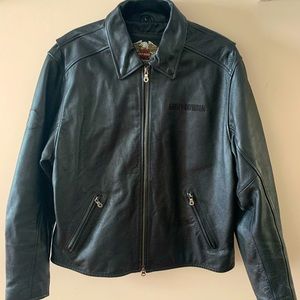 Sold******Harley Davidson leather moto Jacket